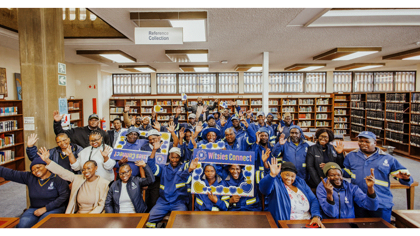 Doors to new friendships: Library staff meets Grounds staff